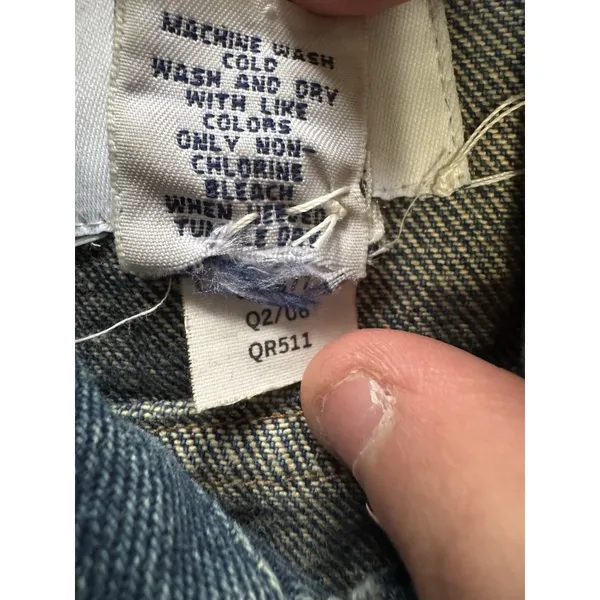 Gap Factory Store Women SZ Small Jean Denim‎ Jacket Animal Crossing Patches READ - Image 11
