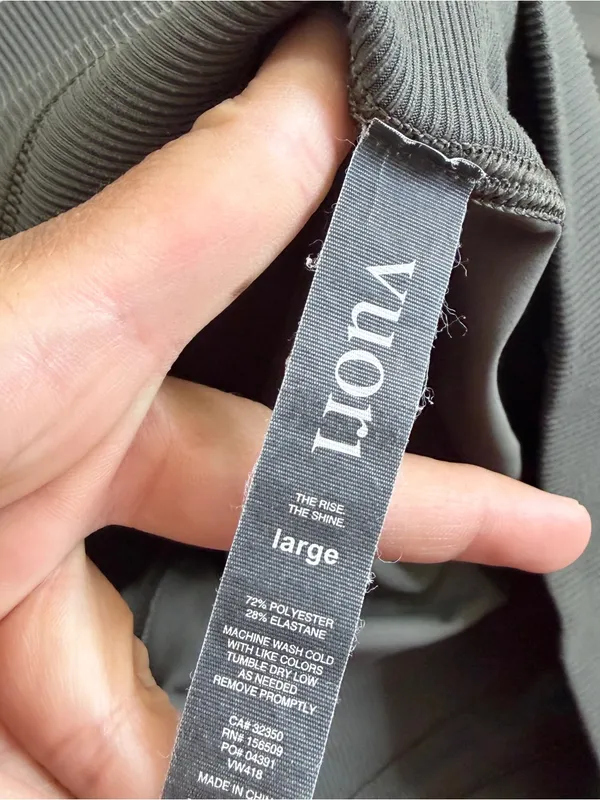 Vuori Women’s Daily Jogger Pants Pull On High Rise in Green L - Image 9