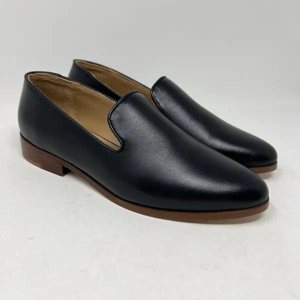 Nisolo Everyday Slip-On Leather Loafers Shoes Women's Size 7 Black Preppy Casual - Image 2