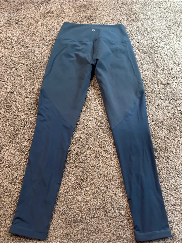 Lululemon Wunder Under High-Rise Tight 25" *Chiffon Mesh size 6 - Image 3