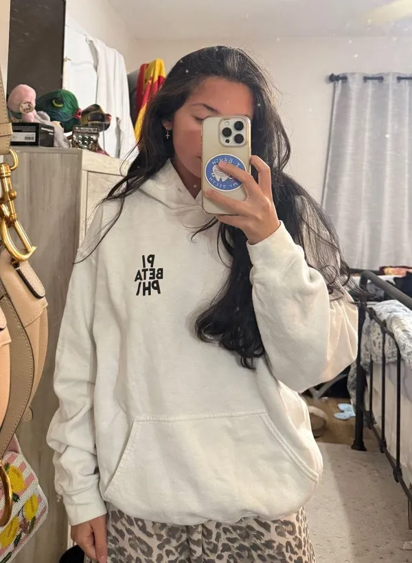 Pi beta phi sweatshirt White Size L - Image 2