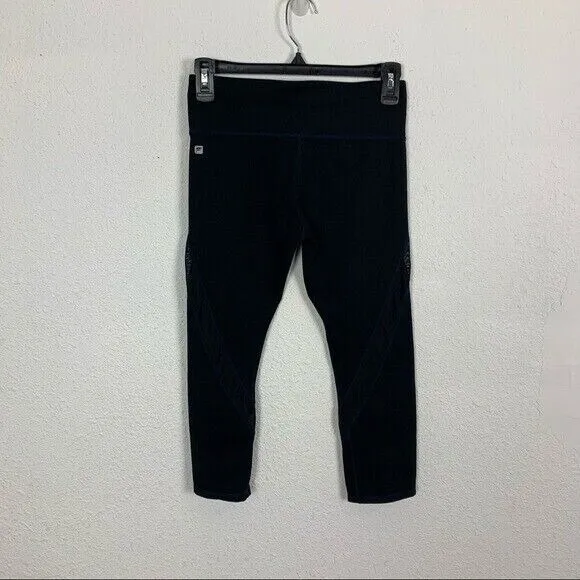 Fabletics Capris Small Black Activewear‎ Gym Workout - Image 4