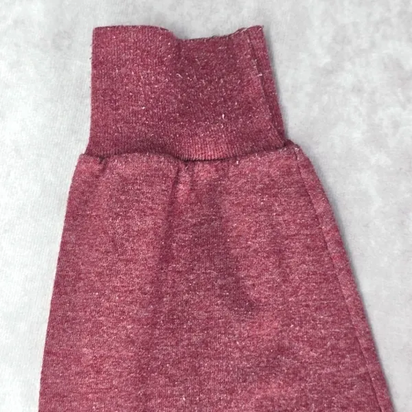 Fruit‎ of the Loom Red Heather Longsleeve Top Pullover Tshirt Sweater Medium - Image 4
