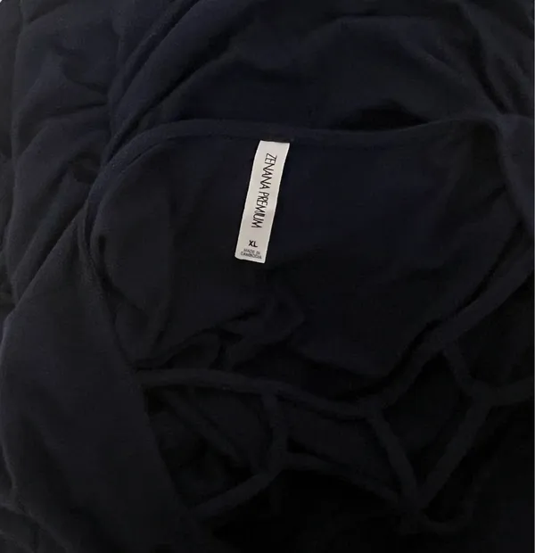 Zenana Premium Navy Blue Blouse - Image 3