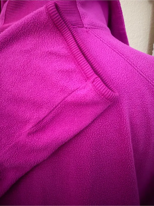 Columbia Women's 1/4 Zip Fleece Pullover - Berry Pink - Image 4