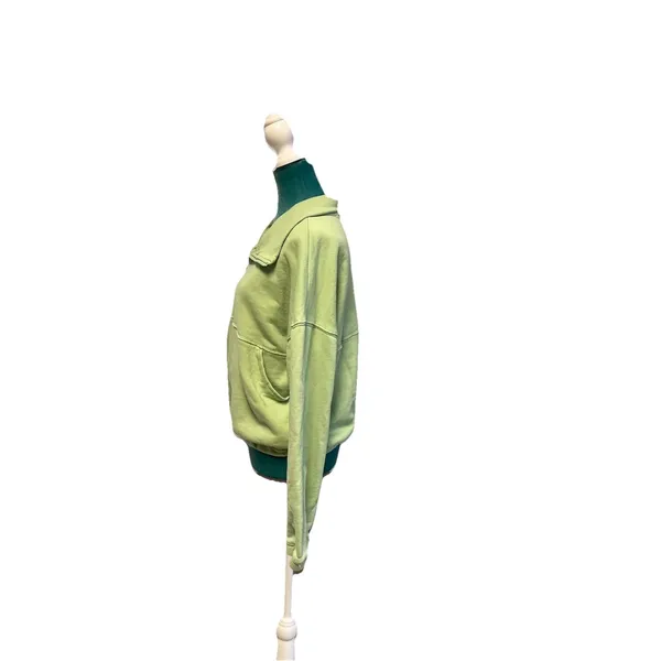 Free People FP Movement Relay Sweatshirt Green Women's Pullover - Image 4