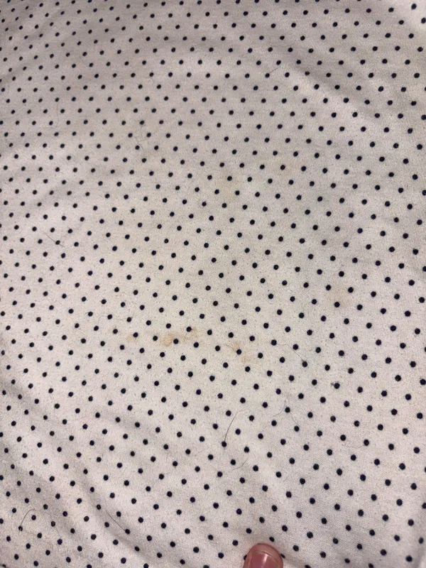 Women's Cream Polka Dot Turtleneck Long Sleeve - Image 5
