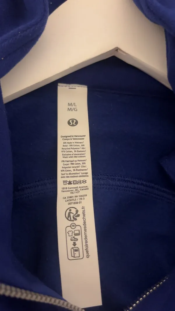 Lululemon scuba  - Image 3