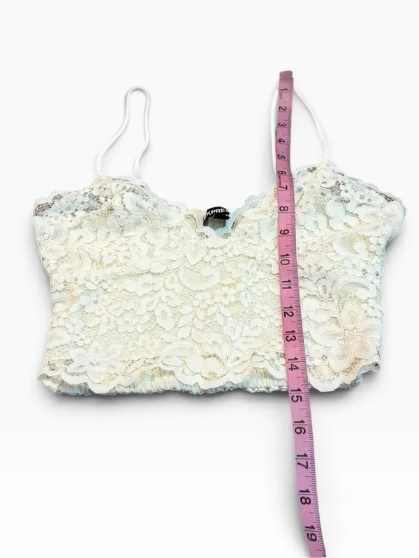 EXPRESS lace crop top - Image 3