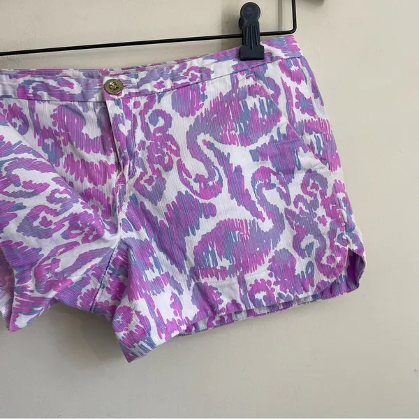 Lilly Pulitzer Adie Shorts Purple size 2 - Image 6