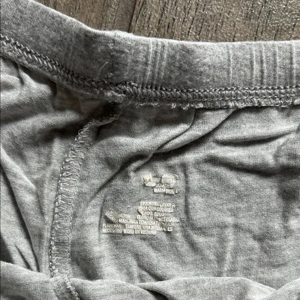 Target Light Gray Pajama Shorts - Image 2