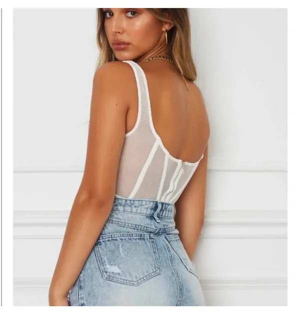 WHITE FOX Bad Gal Bustier - Image 2
