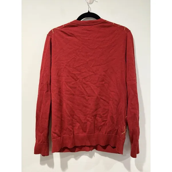 Lands End Cardigan Med/Lg 100%Cotton Oversized Academia Preppy Collegiate Twee - Image 2