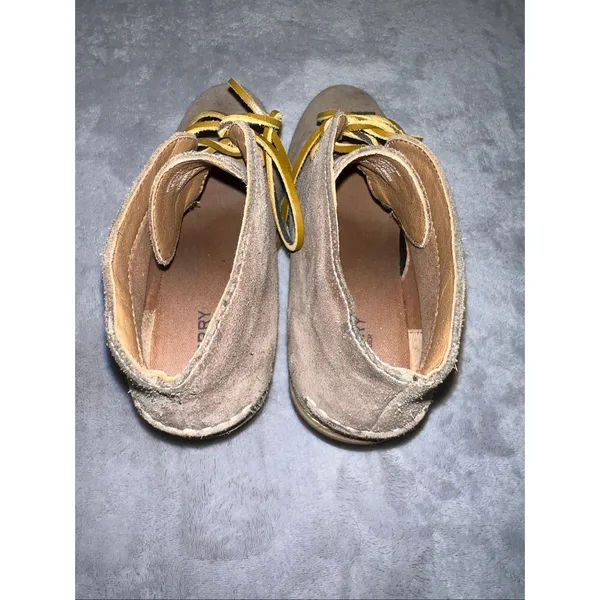 Sperry Suede Fall Booties Tan Women’s 8 - Image 2