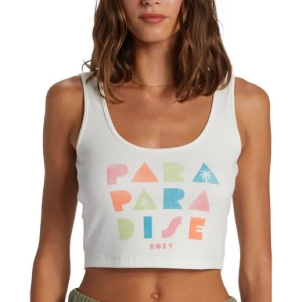 NWT Roxy Women's Para Paradise Dive In Tank Top - Image 3