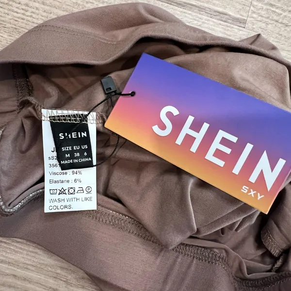 NEW SHEIN BROWN Pencil Skirt Size M - Image 2