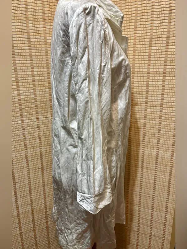 Worth Elegant White Coat Size L - Image 8