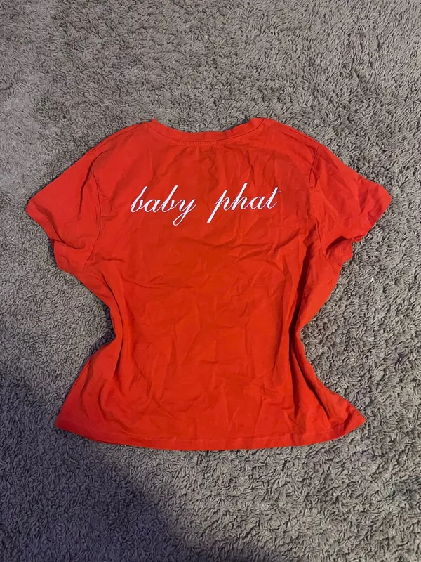  Baby Phat Top Y2K red - Image 2