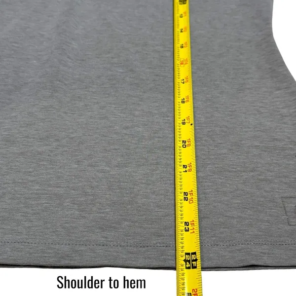 REI Grey V-Neck Blouse Camping Hiking Outdoors‎ Athletic Comfort Stretch S - Image 9