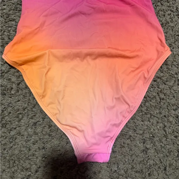 Cupshe Pink and Orange One Piece Swimsuit - Image 5