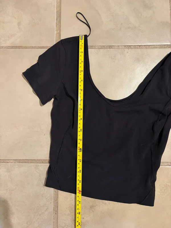 Lululemon Align Top Black Crop - Image 8