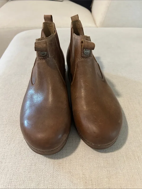 Dansko Michele Chelsea Boot, Tan Waxy Brush Off, Size EU38/US7.5 NWOT - Image 9
