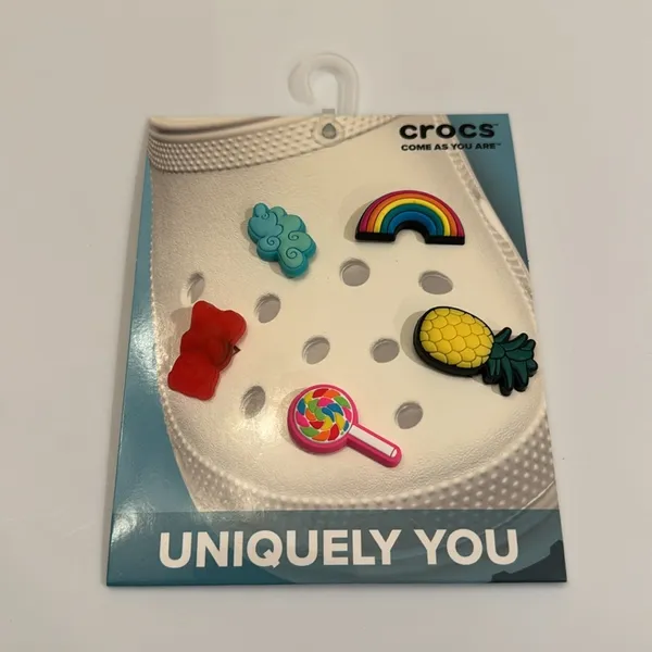 CROCS Jibbitz Happy Candy 5 Pack Charms - Image 2