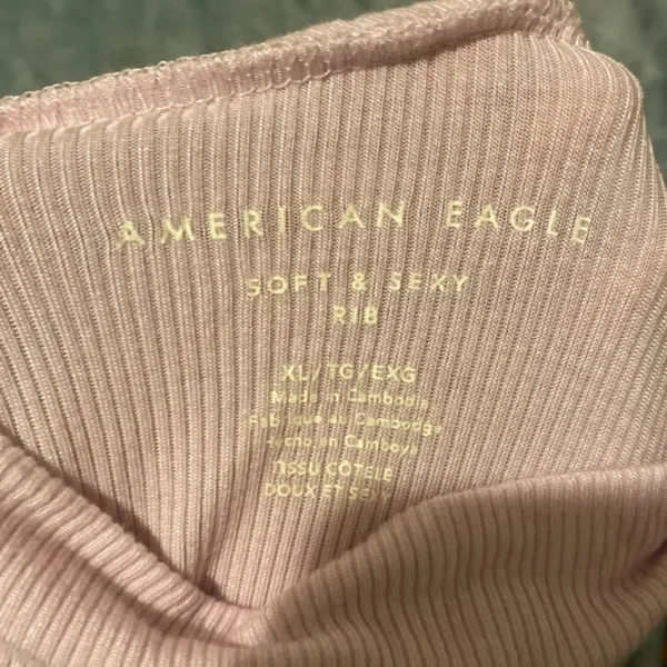 American Eagle Lavender Turtleneck - Image 2