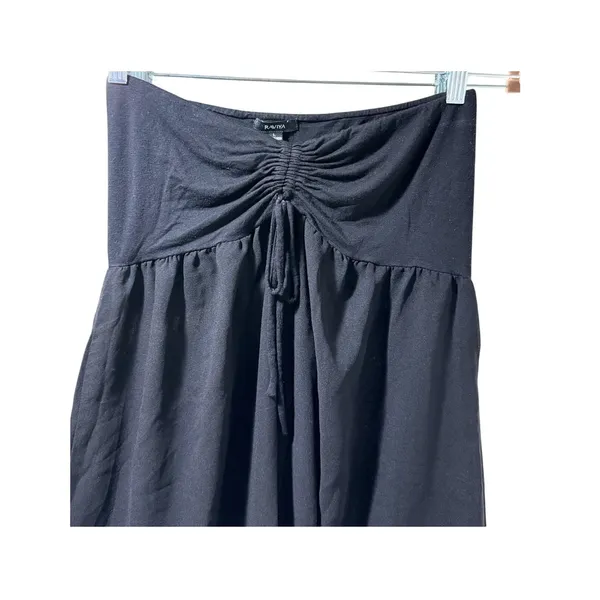 Raviya Black Ombre Maxi Swim Coverup Dress Strapless L 12 14 - Image 4