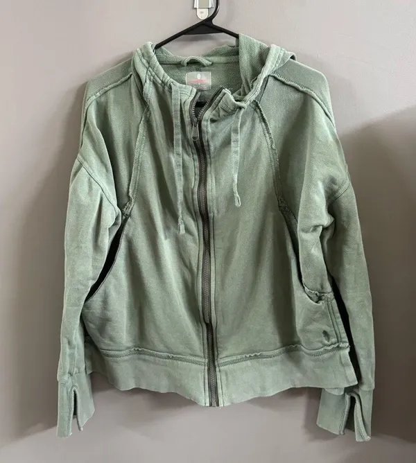 FP Movement Green Only One Hoodie - Image 2