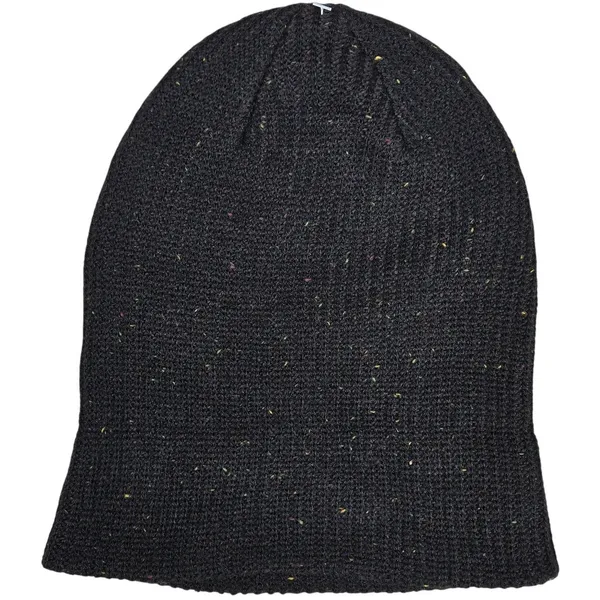 American Eagle Outfitters Mens Womens Black Speckled Knit Beanie Hat‎ One Size - Image 4