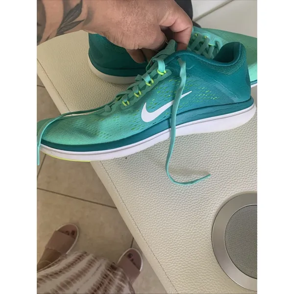 Nike Flex 2016 RN Women's Size 10 Running Shoes Hyper Turquoise - Image 4