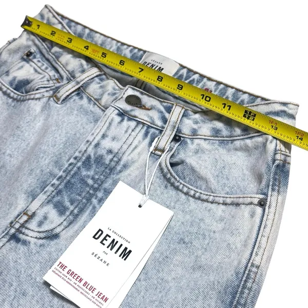NEW Sezane Denim Brute Sexy The Green Blue Jean Capsule Minimalist Luxury 27 - Image 11