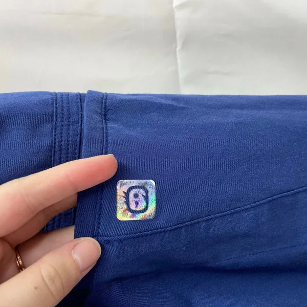 WINK W123 women's blue pull on adjustable stretch scrubs‎ pants medical uniform - Image 6