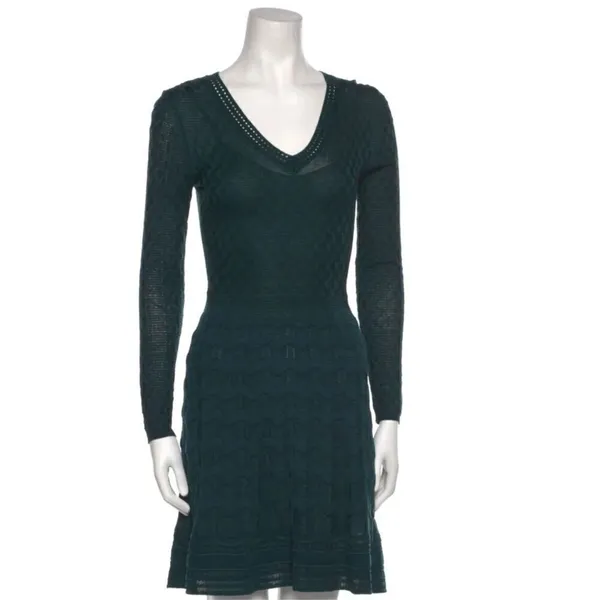 Missoni Wool Green Dress Size XS TO SM $120.00 - $790.00 - Image 4