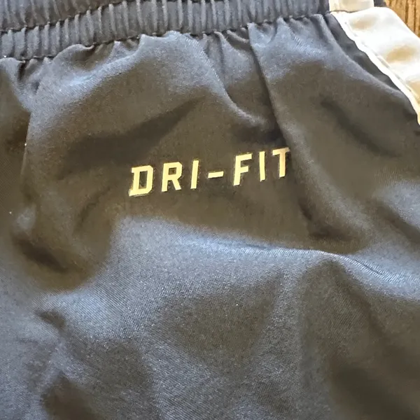Nike Black Running Shorts with White Accents - Image 6