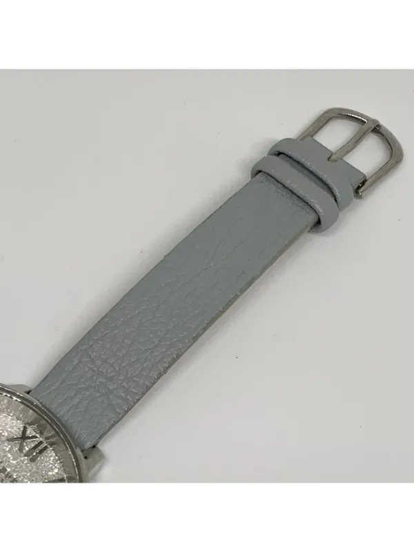 Olivia Burton London watch 3D bee dial 34mm stainless steel gray leather running - Image 4