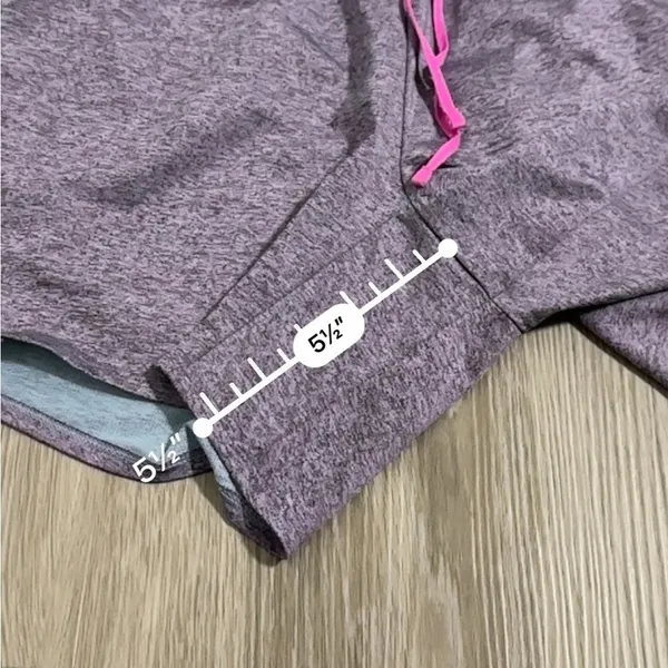 Nike Pro Dri Fit‎ Heather Purple Mid Rise Activewear Shorts Size S - Image 8