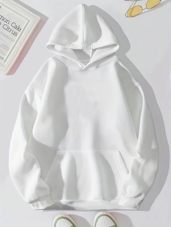hoodie White Size M - Image 2