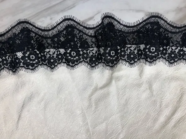 NWT A New Day Ivory Satin Lace Hem Slip Skirt Size Small Midi - Image 6