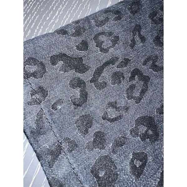 INC Women's Leopard Print Skinny Jeans Black Size 8 High Rise - Image 10