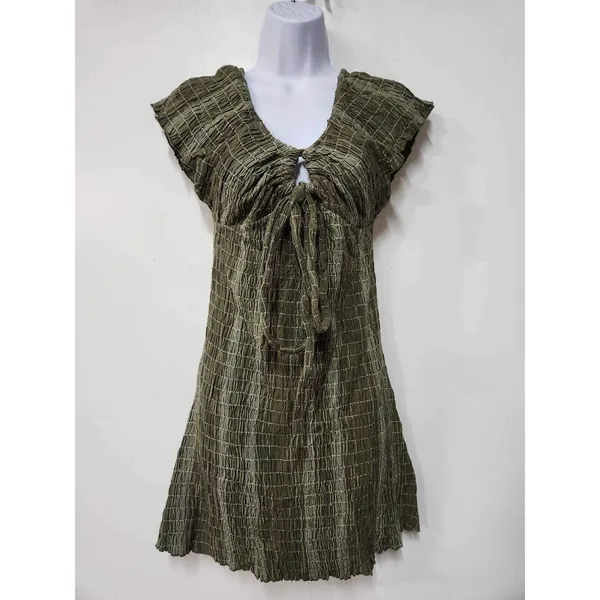 Free People Tropical Feels Mini Dress Size M. B-5 - Image 5