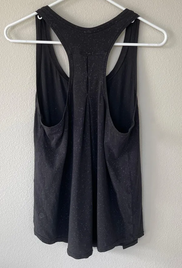 Lululemon Black Racerback Tank - Image 3