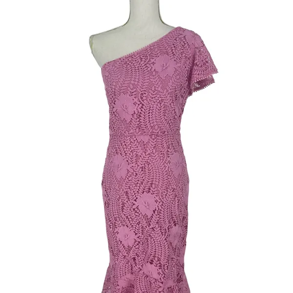 Shoshanna Antonella One-Shoulder Dress‎ - Image 3
