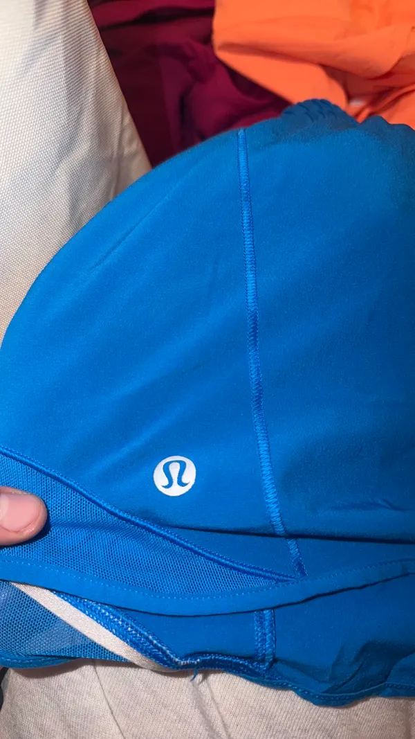 Bright Blue Lululemon Hotty Hot Shorts - Image 3