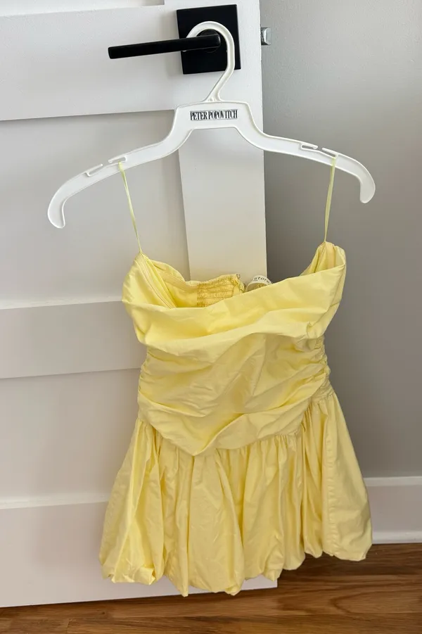 Butter Yellow Dress - Image 2