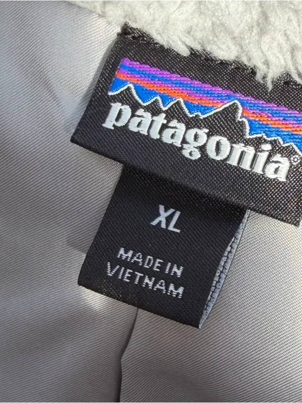 Patagonia Heather Gray Fleece Vest XL - Image 5