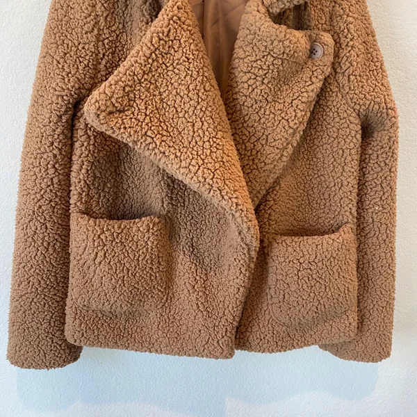 Sherpa Teddy Coat Size XS - Image 3
