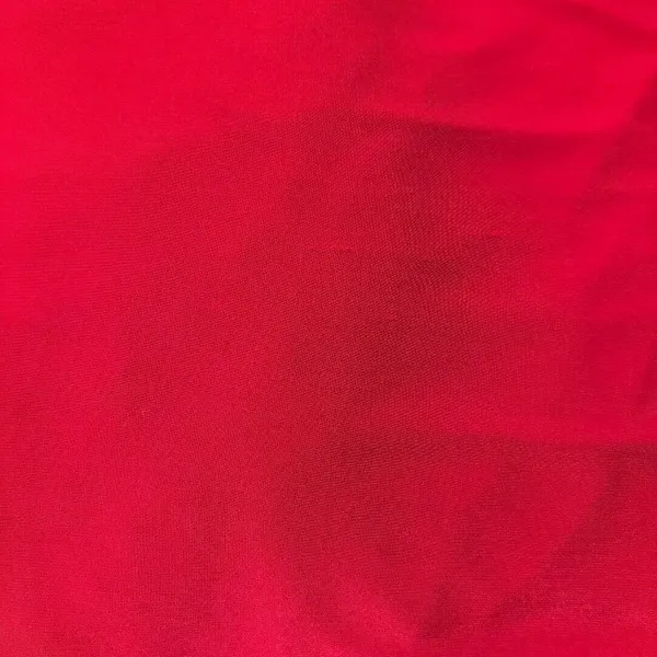 Women's Long Sleeve Red Blouse roll tab sleeve knit a few snags on front no tags - Image 8