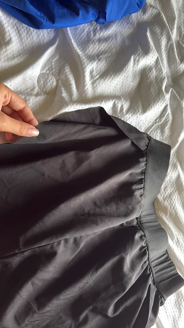 Flowy Atheltic Shorts Black Size M - Image 2